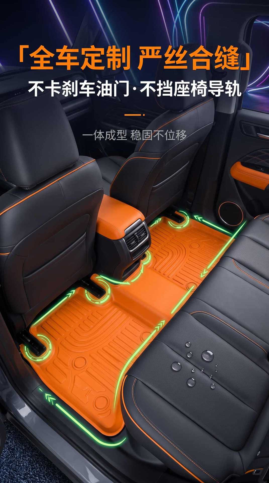 26 types of TPE floor mats for Tank 300L, waterproof, dustproof, eco-friendly material, car interior accessories, TPE floor mats