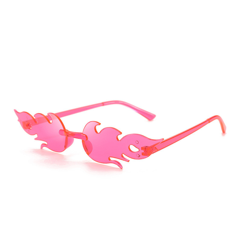 Gafas de sol llama color caramelo para baile y espectáculos