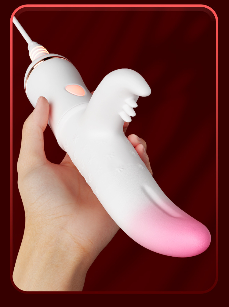 Jiuai AV Stick Vibrator Electric Body Massage Wand for Women, Rechargeable Pink — detail image 16