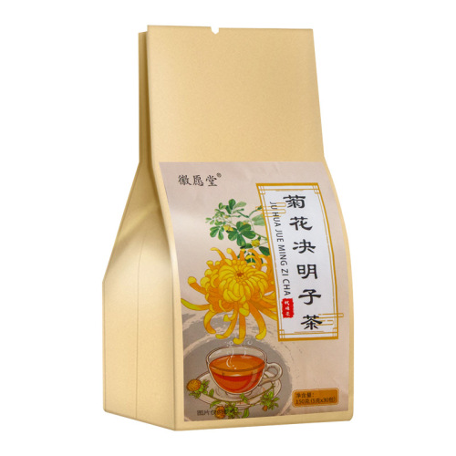 菊花决明子茶金银花枸杞牛蒡茶组合花茶袋泡茶厂家一件代发