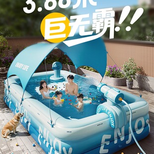 Inflatable Swimming Pool Thickened Children's Home Large Baby Baby Family Yard Paddling Pool Adult Foldable