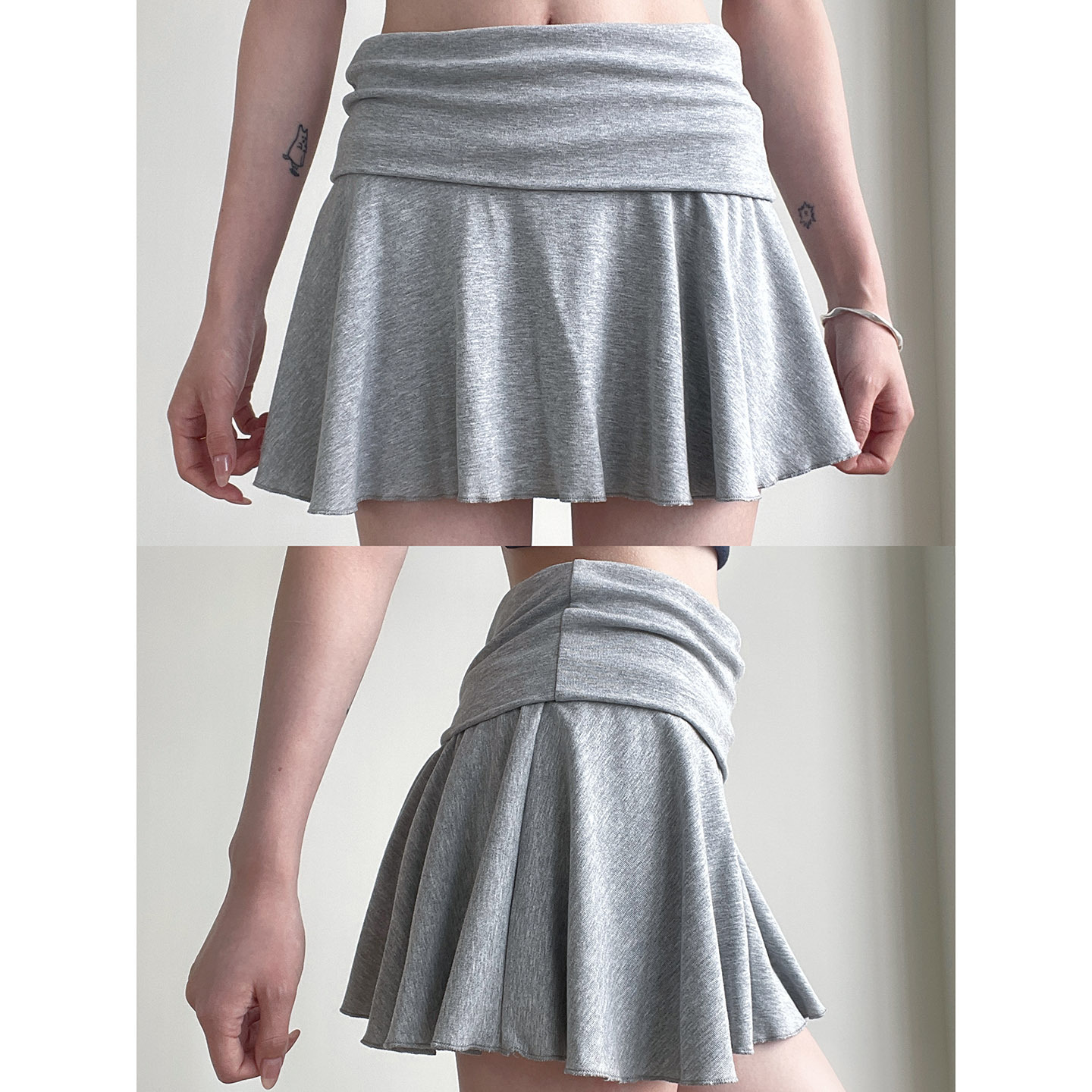 Tennis Skirt Women's Summer Thin 2025 New High-Waist Slimming Look A-Line Pleated Skirt Anti-Exposure Sports Skirt