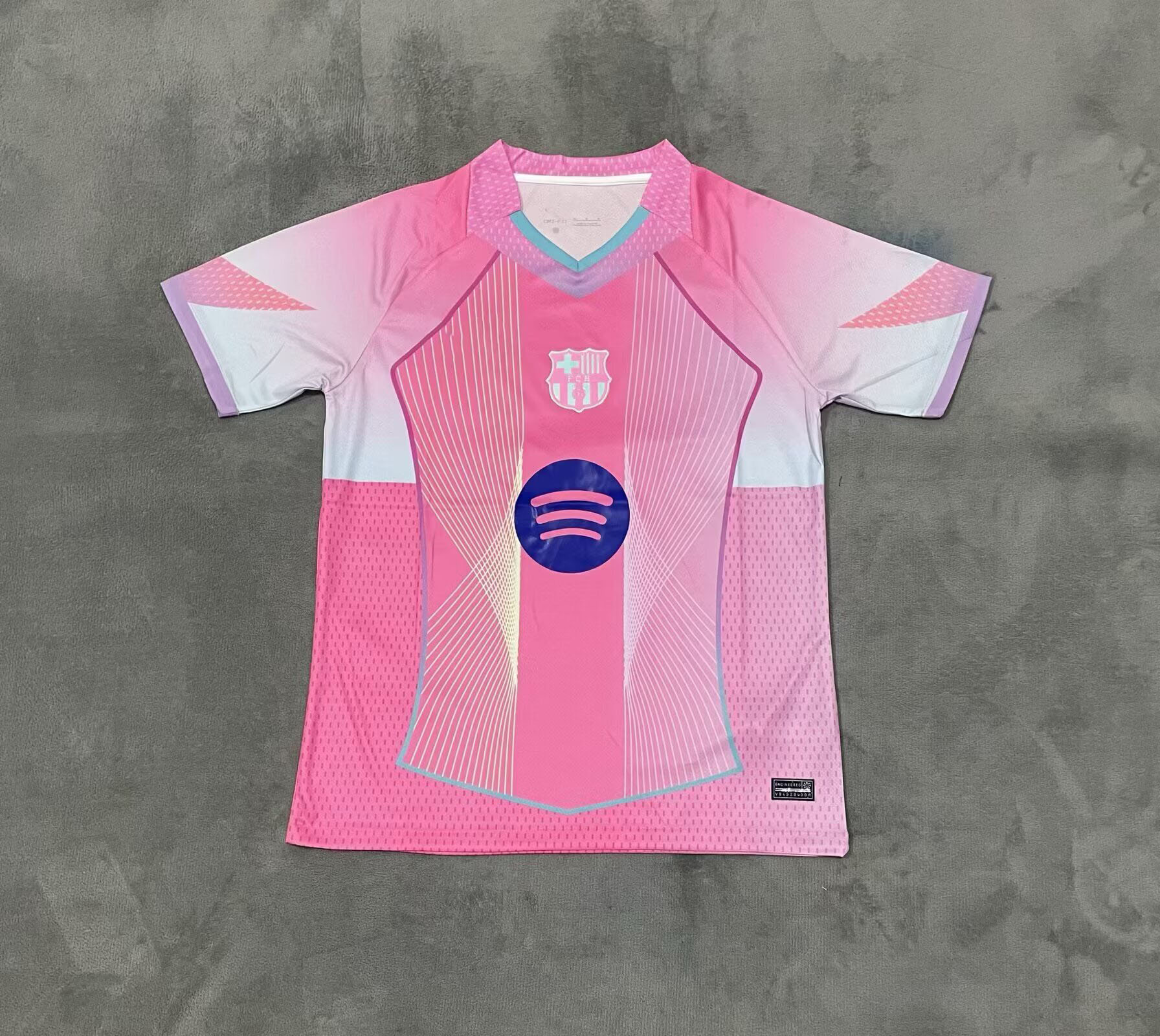 25-26 Fabricante especial de ropa de fútbol venta directa de una camiseta de malla camiseta de mangas cortas ropa de fútbol deportiva