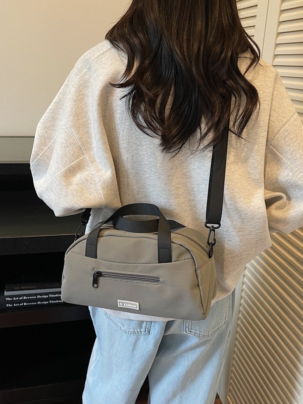 轻便百搭尼龙布女包2025新款跨境外贸闲手提运动包外出通勤健身包|undefined