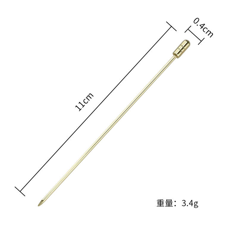 ステンレス鋼フルーツフォークワイン針カクテル針フルーツ針装飾針ステンレス鋼フルーツフォーククリエイティブフルーツピック|undefined