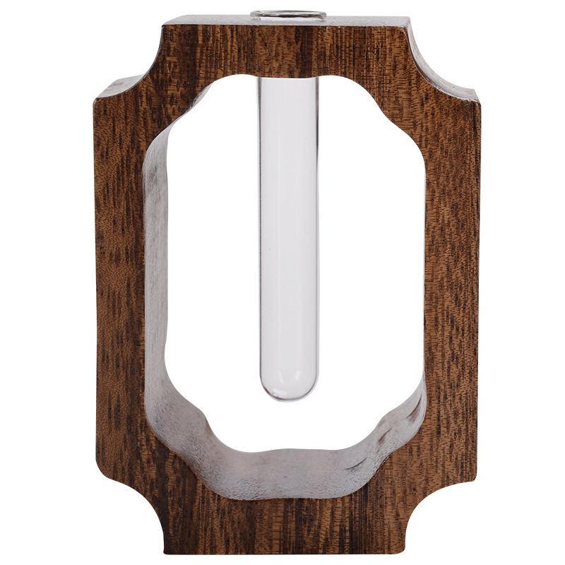 Vaso de madera de alto valor facial in vaso de viento sala de estar dormitorio escritorio acuoso arreglador de flores mesa de té decoración de ceremonia de té