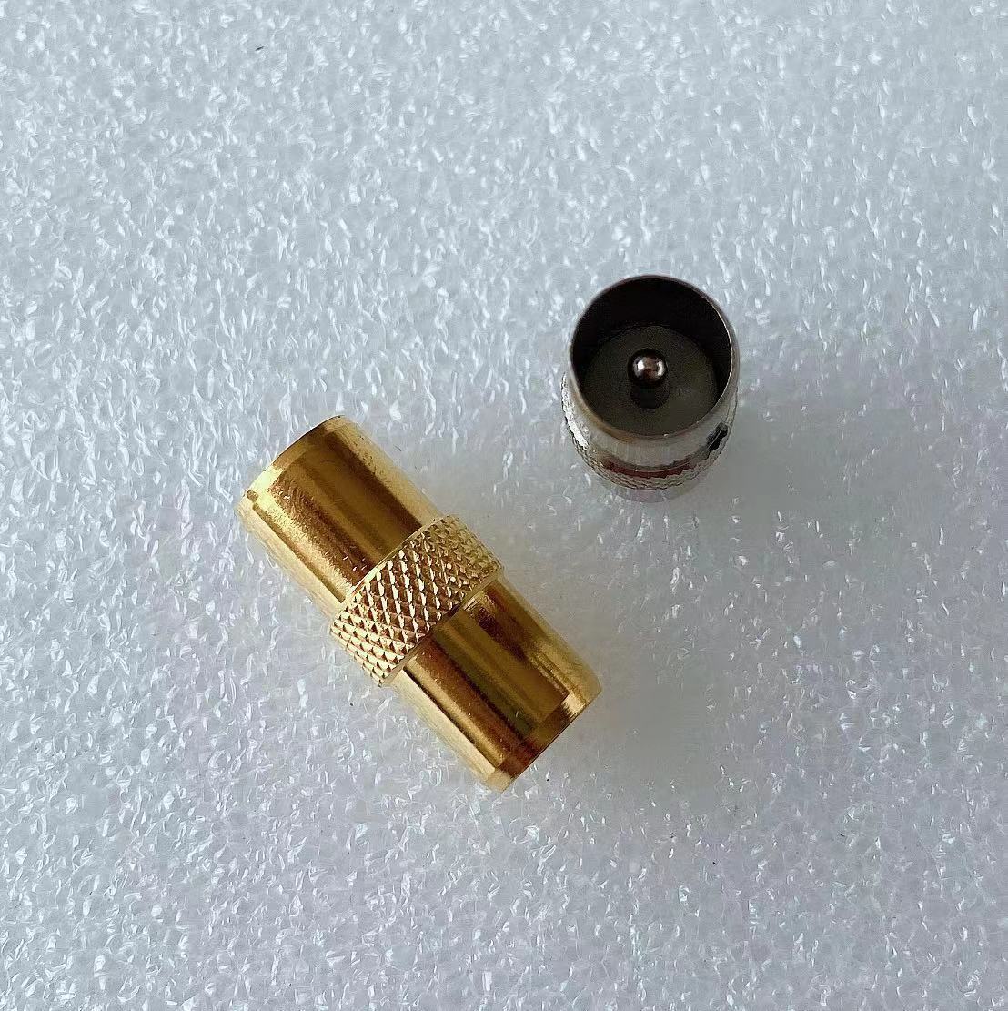 TV直通转接头 TV公转公 9.5公转公  有线电视转接头