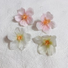 仿真花樱花花头手工配件绢花伴手礼轻奢高档永生花源头厂家批发