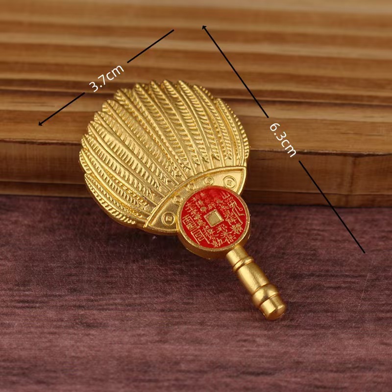 羽毛扇诸葛合金山鬼八卦平安葫芦五帝钱钥匙挂件饰品配件摆件吊坠|undefined