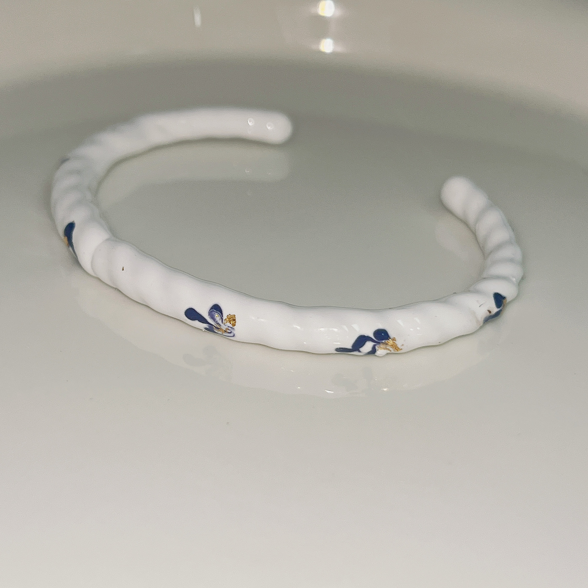 Fashion Multicolor Alloy Paint No Inlaid Bangle