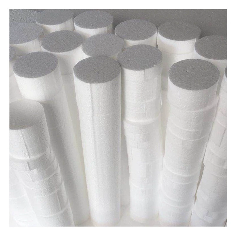Производитель пенопластовых цилиндров высокой плотности, белый пенополистирол (EPS) круглой формы, пенопласт специальной формы может быть обработан по необходимости.
