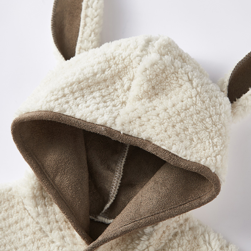 Chaleco DE LOS NIÑOS Otoño e Invierno Cachemira chaleco con capucha estilo occidental chaleco Chaleco de moda ropa exterior