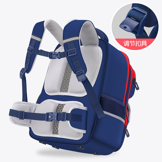 Cross-Border Kidsren's British Style Student Backpack for Grades 3-6 Boys and Girls in Various Colors Wear-Resistant Waterproof Bag