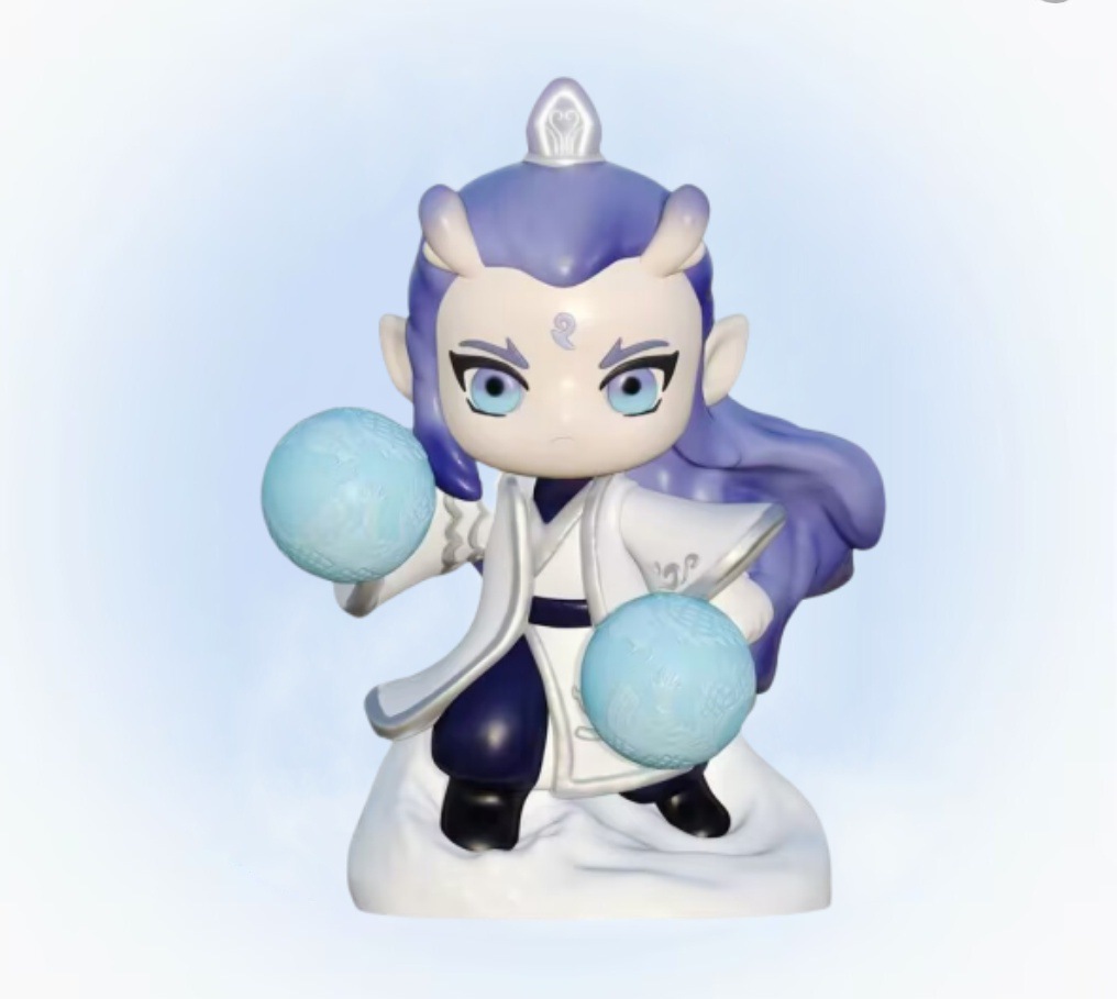 배틀 아오빙 22cm 석고 인형 라텍스 몰드