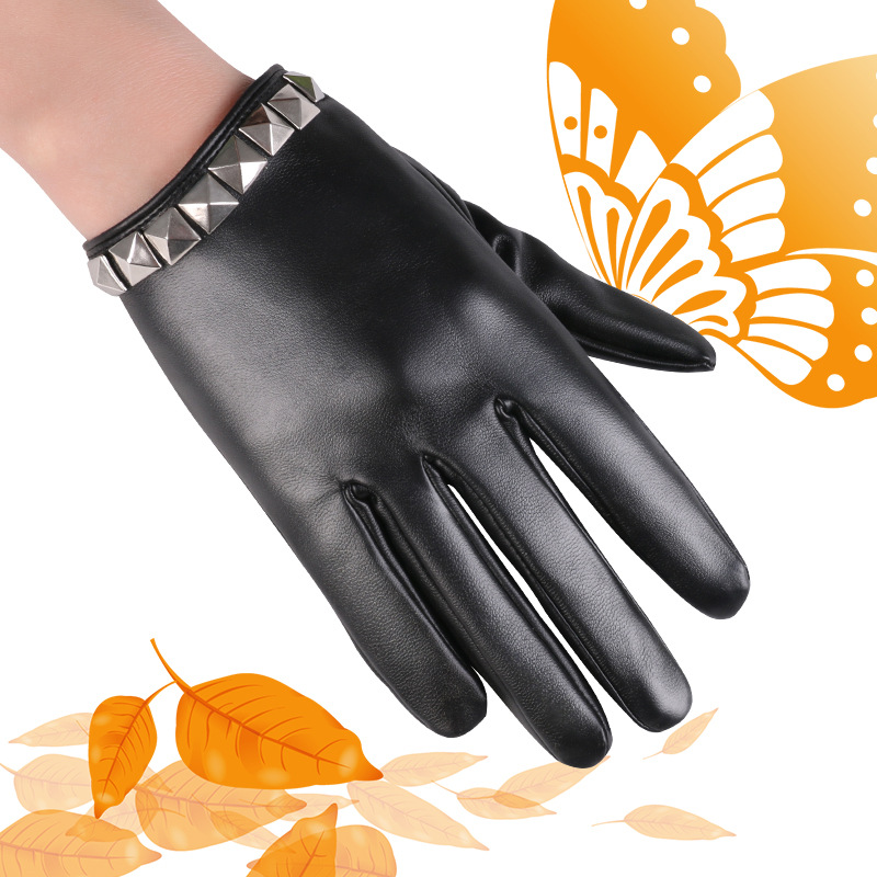 Fashionable dancing polyurethane gloves