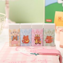 富楽嘉1325カピバラ消しゴム創意アニメかわいい消しゴム児童学生学習用品卸売り