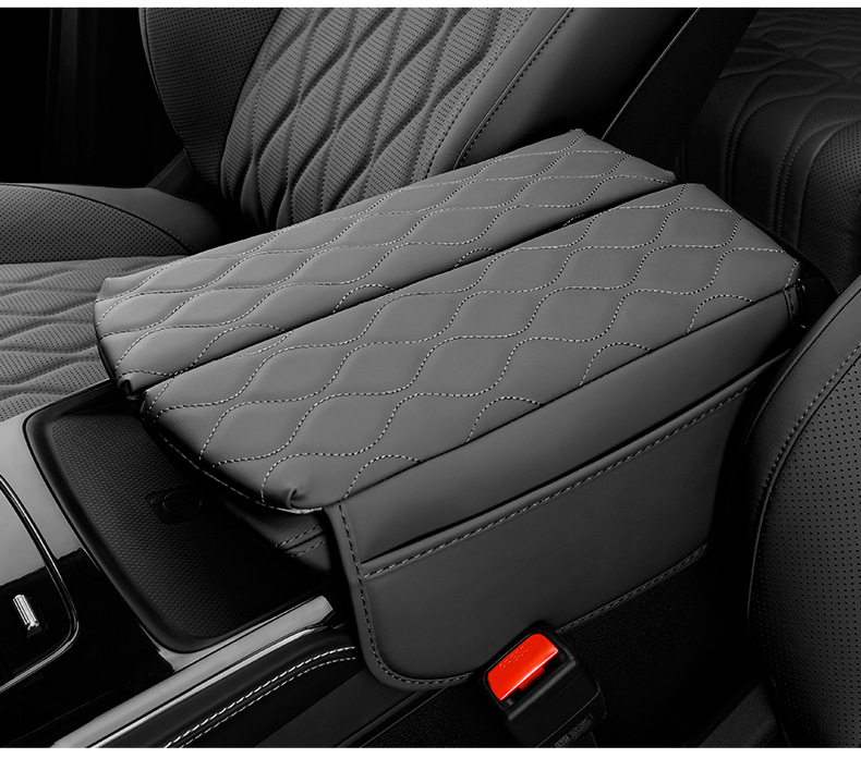 BYD Tang DMI/EV Champion Edition Hanzhong Control Armrest Box Leather Jacket Special Vehicle Interior Supplies Protection Elevatment Pad