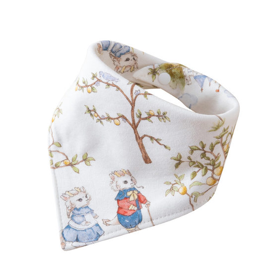 Baby saliva towel baby triangle towel newborn double cotton bib children waterproof bib scarf
