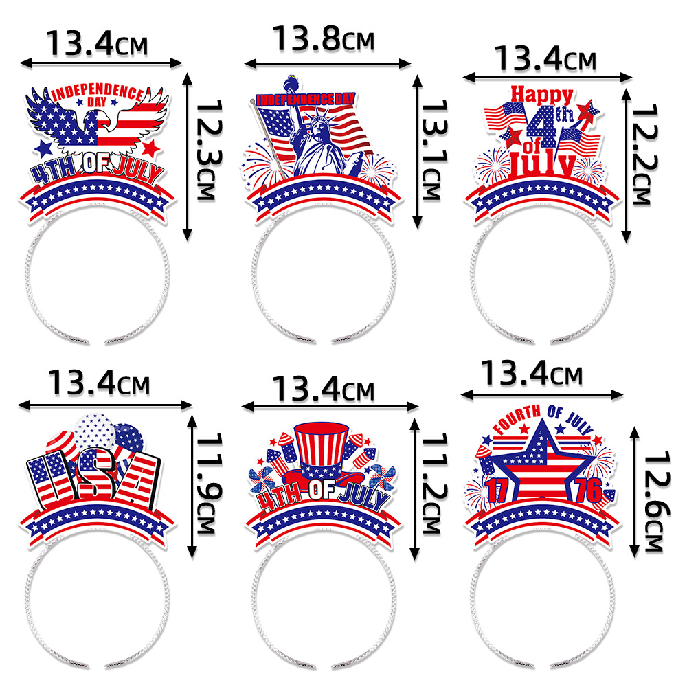 Estados Unidos Decoración del Día de la Independencia Fiesta Fi