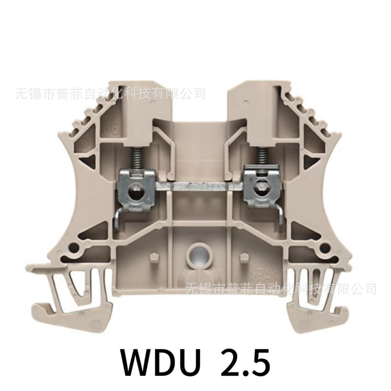 魏德米勒 接线端子导轨端子WDU2.5/4/6/10 端子排4mm连接器