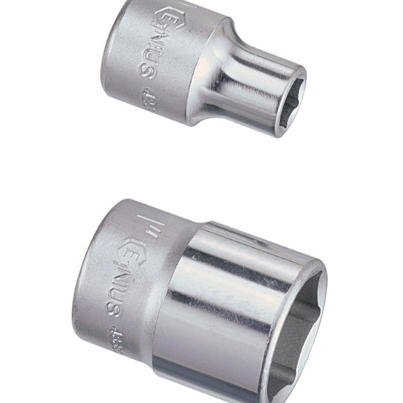 天赋（GENIUS）323206系列3/8″手动公制6角套筒