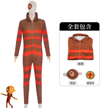 圣诞款小怪物补丁儿cos紧身连体衣角色扮演舞台表演服装跨境热销