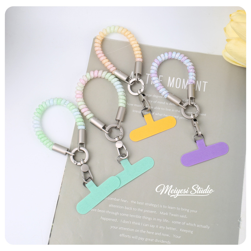 Versatile phone cord mobile phone strap, colorful TPU wrist strap, European and American style, durable anti-loss phone case lanyard Versatile phone cord mobile phone strap, colorful TPU wrist strap, European and American style, durable anti-loss phone case lanyard