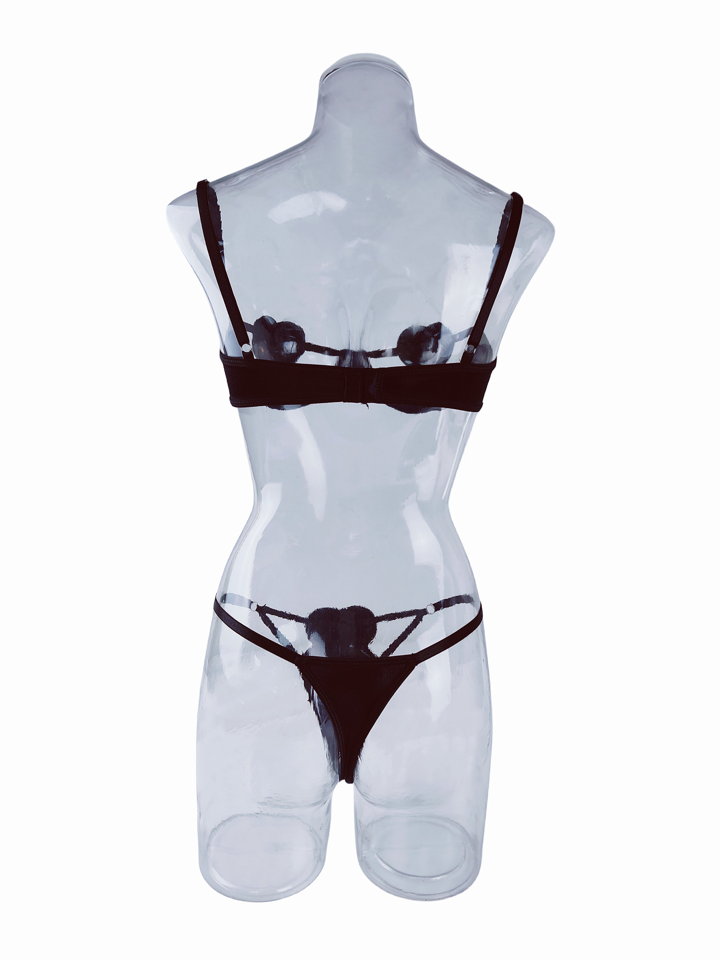 52g Weight Sexy Feel Of Sensation Sleeveless Sleeve Length Low Waist Panties Waist Thong Panties Style Sexy Lingerie Lingerie Type Polyester Fabric Type Sexy Lingerie Sets Sets Type Three-point Bra Style 2 Pieces Set Quantity Home, Honeymoon Occasion Strap Neckline Heart Shape Pattern All Seasons Season Women's Gender Sexy Style Women's Sexy Heart Shape Sexy Lingerie Sets Home Honeymoon Three-point Low Waist Thong Sexy Lingerie 23