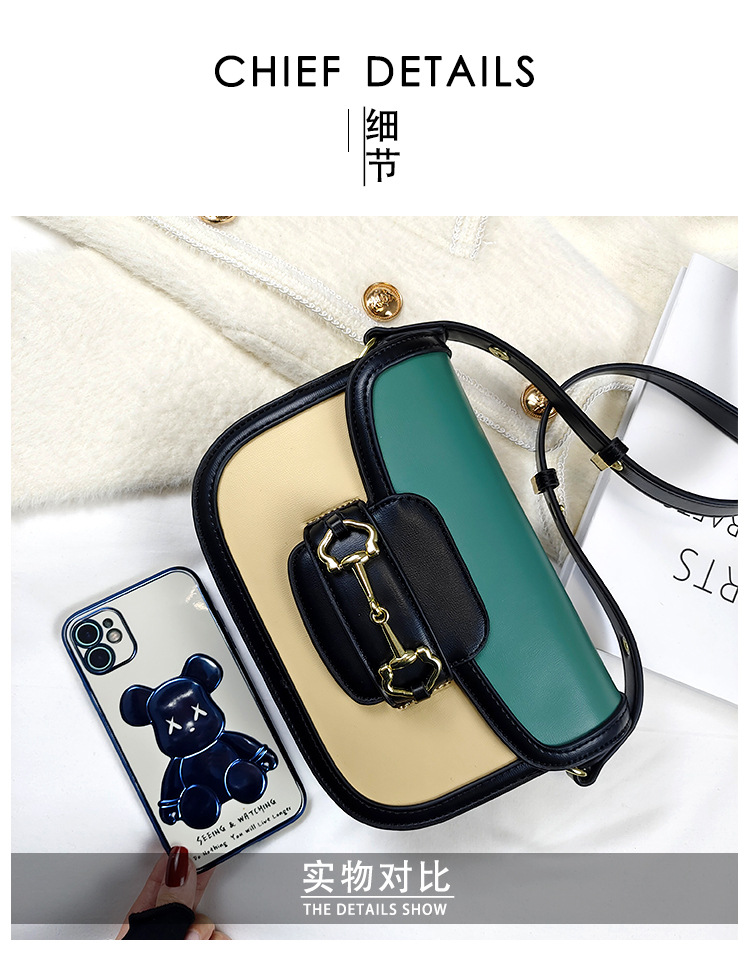 Small Saddle Women's 2023 New Light Luxury Network Red Fashion Versatile One Shoulder Crossbody Bag Tide_voghion.com