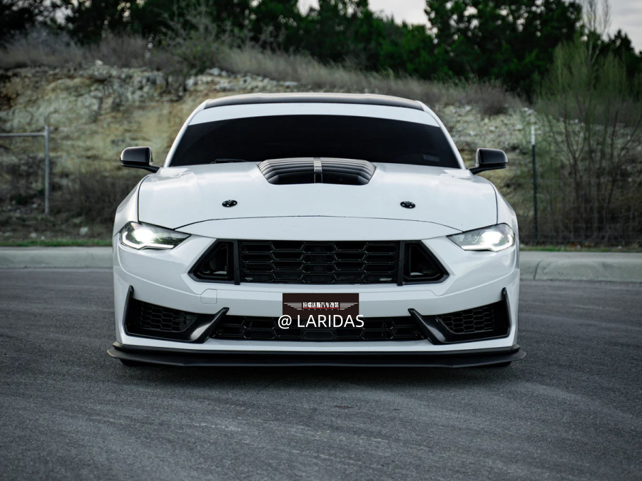 Suitable for Ford Mustang Upgrade to Dark Horse Style Front and Rear Bumpers, Dark Horse Style Body Kit Car Accessories