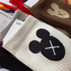 0韓國襪子可愛卡通米奇頭卡通女襪子新中筒棉襪東大門一件代發跨