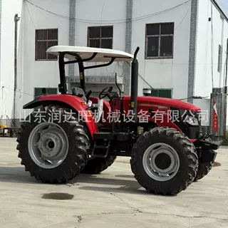 东方红lx804四驱拖拉机 100马力YTO农用拖拉机 三点悬挂多路阀