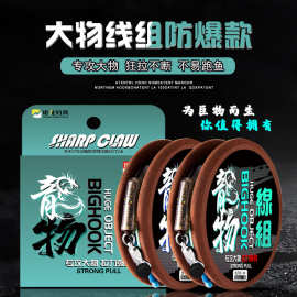 大物线组套装全套成品巨物主线鲟鱼青强劲拉力钓鱼线渔具批发