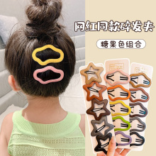 儿童云朵发夹bb夹前额夹子头饰女童发饰碎发夹侧边刘海夹彩色发夹