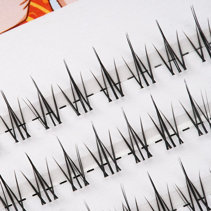Transparent false eyelashes for eyelashes, no trace