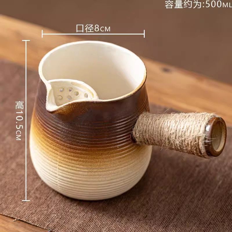 囲炉煮茶缶茶蓋付き煮茶器具家庭用部品ミルクティー陶壺煮ティーポット炭素炉焼き乳|undefined