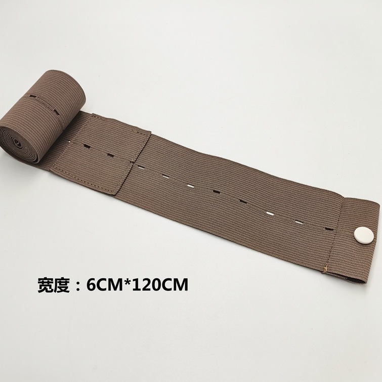 Adjustable pregnant women's birth inspection special fetal heart monitoring belt pregnant women's belt buckle Eye Elastic band elastic tire monitoring belt strap