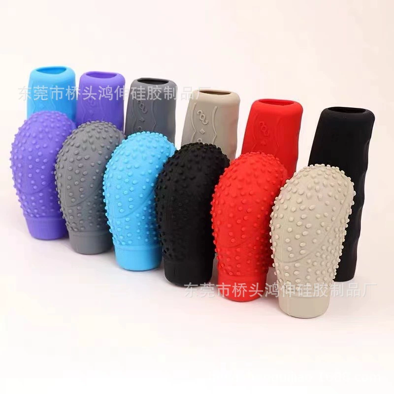 Силиконовая крышка переключения передач, Автомобильная крышка переключения передач, крышка ручного тормоза, универсальная Нескользящая крышка коробки передач