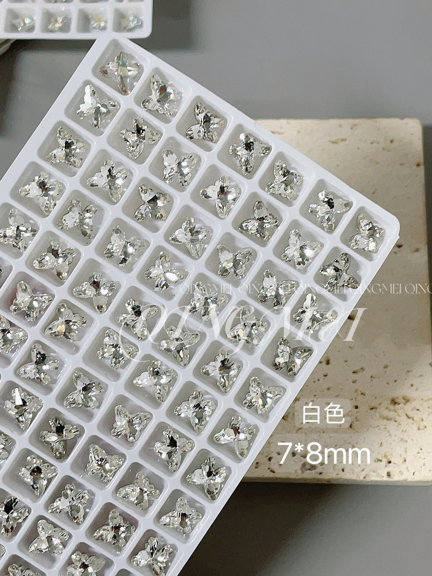 화이트(7*8mm) L사이즈