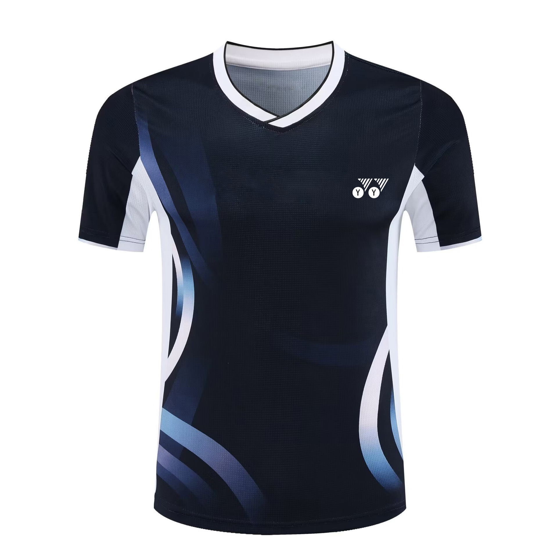 YY 뉴 배드민턴 의류 스포츠 세트 남녀 맞춤형 팀 의류 빠른 건조 의류 훈련 배구 의류 탁구 의류