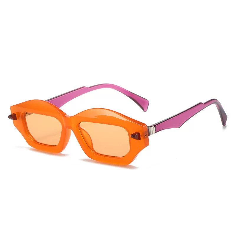 Brand sunglasses hip-hop style for beloved, 2023, (Cross-border trading), internet celebrity, European style