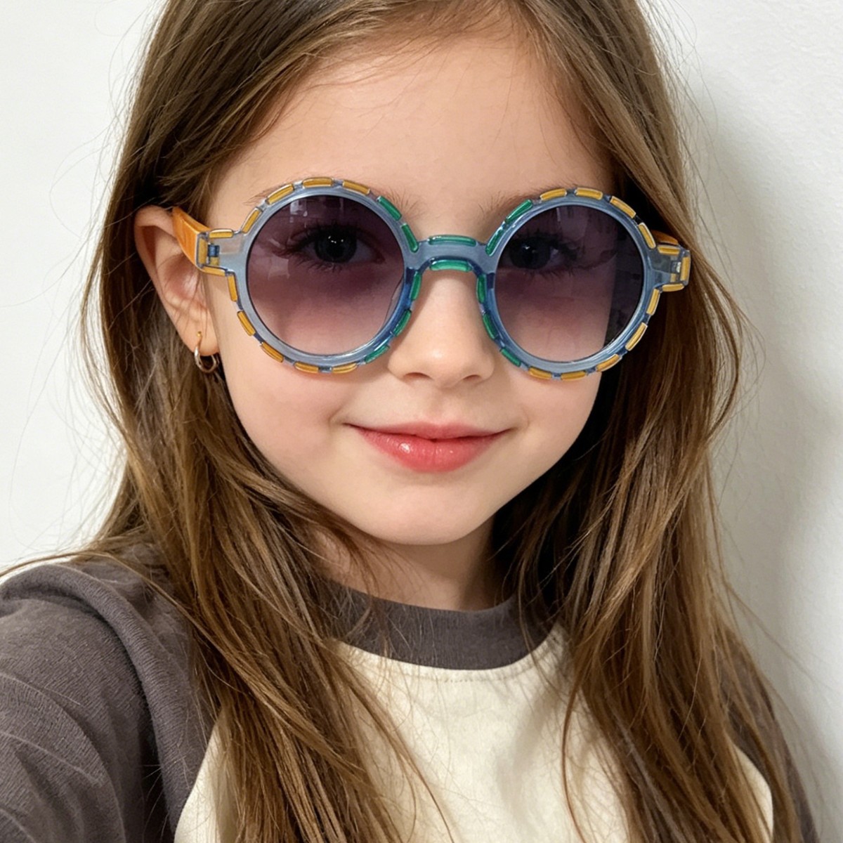 Gafas de sol de moda nuevas para niños al por mayor transfronterizas