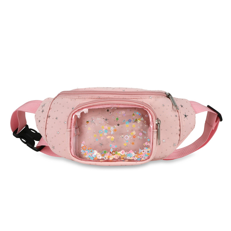 2026 nuevo comercio exterior bolsos para niños de moda coreana, bolsos de cintura para niños y niñas, lindos pequeños bolsos de pecho de bebés