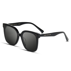 GM sunglasses anti-UV plate glasses trendy men and women driving and driving internet celebrity same style big face slimming sunglasses