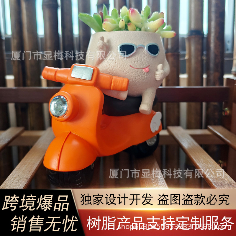 Maceta decorativa creativa para plantas de interior