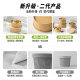 Disposable Kraft Paper Bowl Light Food Box Salah Bowl Packaging Box Food Grade Thickened Meal Box Fruit Cut Bowl Wholesale with Lid