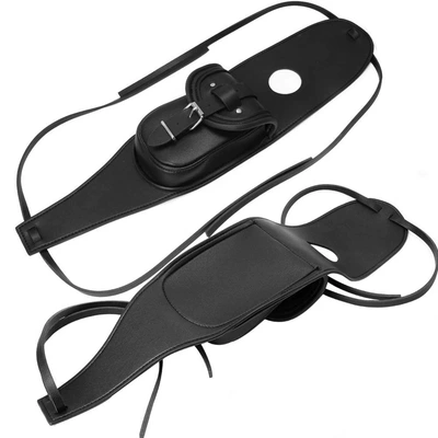 Applicable to Harley 883 1200 X48 tough guy Dai Na Sports oil bag motorcycle kit oil bag (Motorcycle Safety Supplies) - black