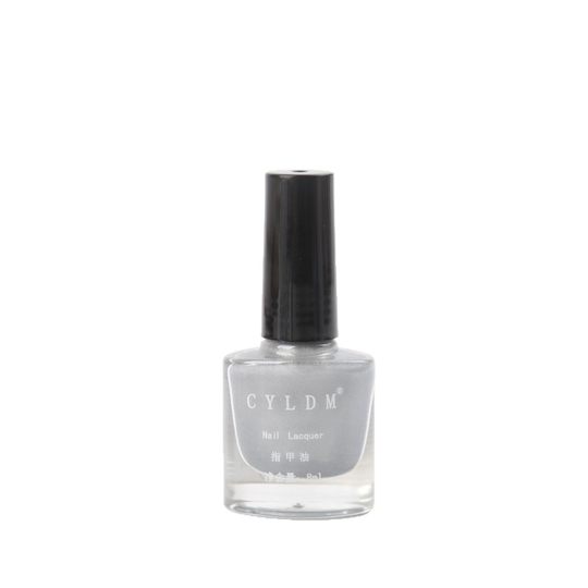 Toe nail polish baking-free new ins style long-lasting non-fading non-toxic Net red White mirror silver nail polish