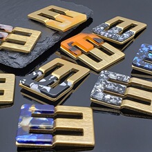 金属扣三档扣日字扣服装腰带纽扣钮扣风衣外套腰带扣配件皮带头