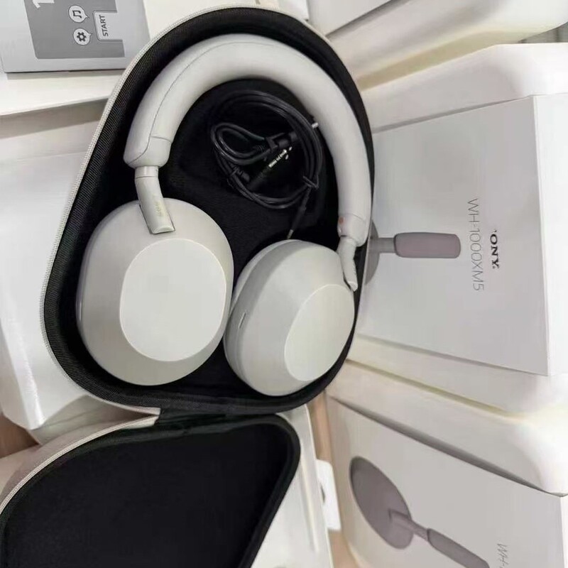 Cross-Border Exclusive Supply of Wh-1000Xm5 Bluetooth Headphones, Head-Mounted Outdoor Sports Music Noise-Cancelling Headset